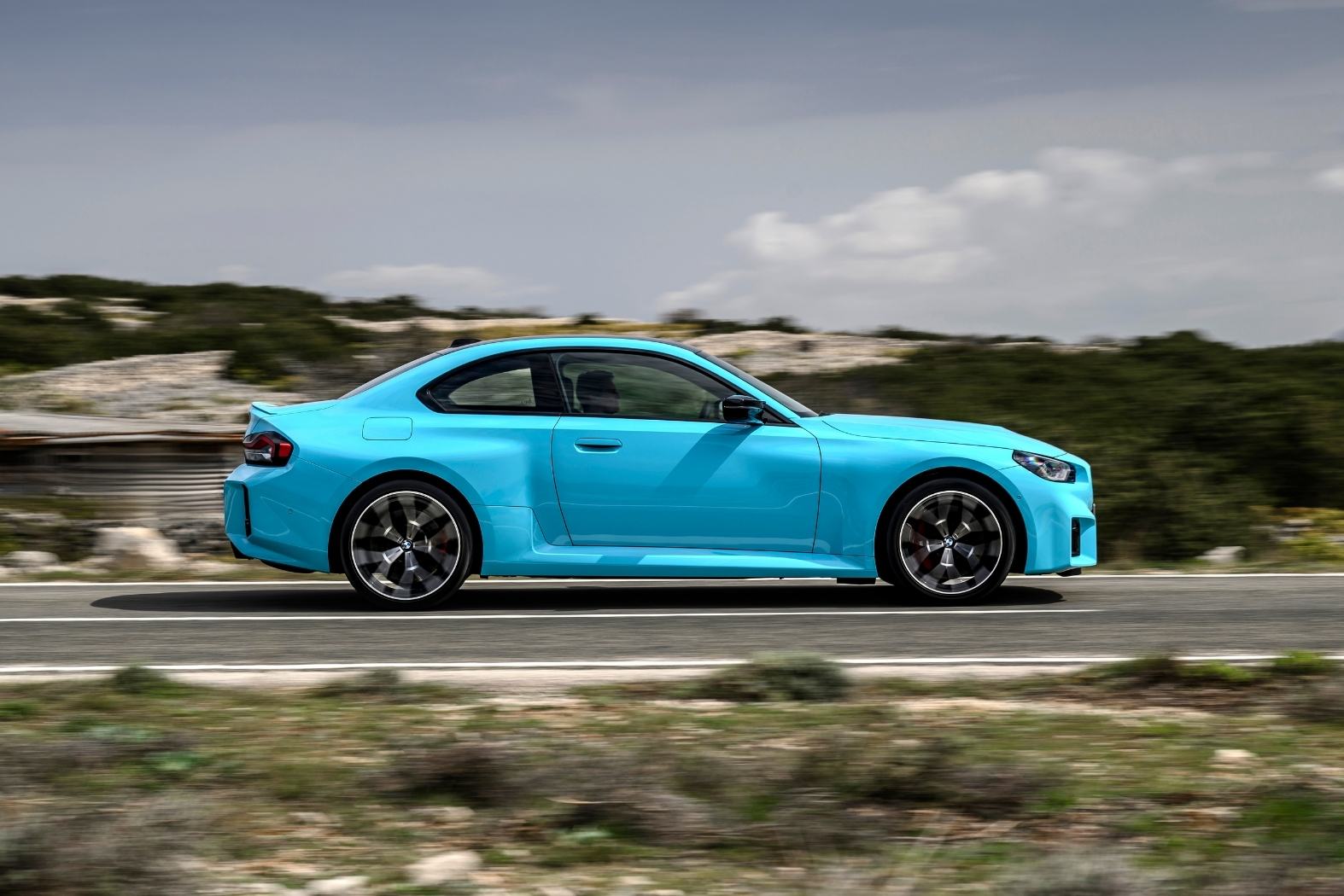 New BMW M2 Coupe from the side