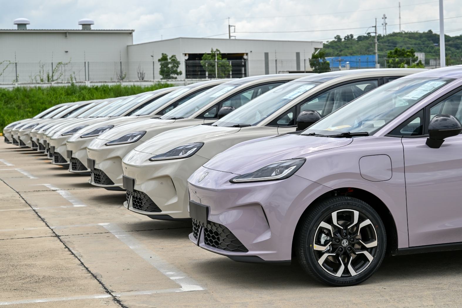 The New MG URBAN already prepared for deliveries