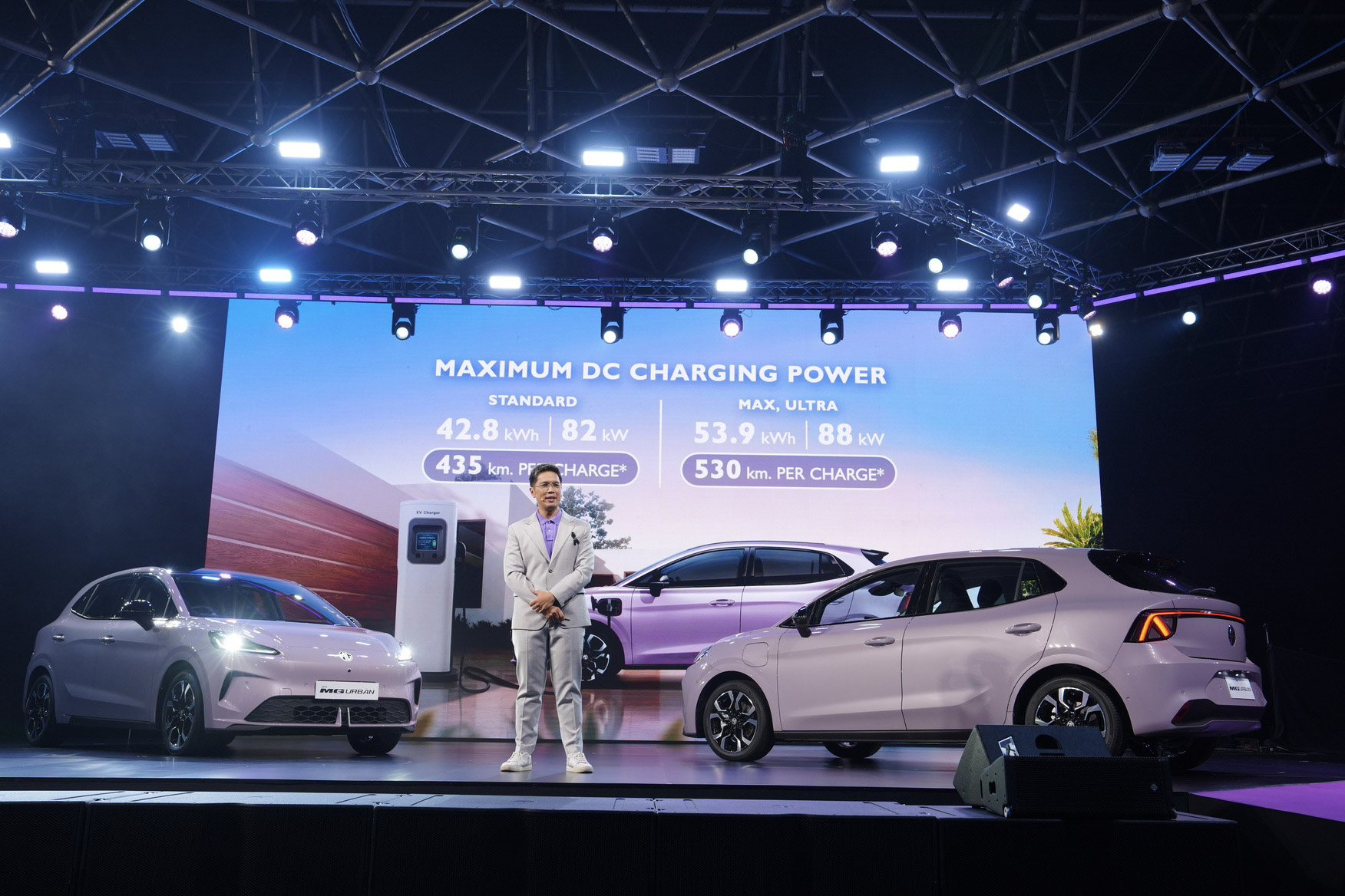 MG Urban Showcasing their highlight spec
