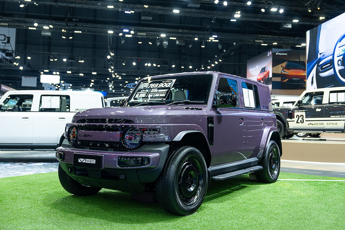 Chery V23 claims the title of the best-selling boxy EV in Thailand for May 2026