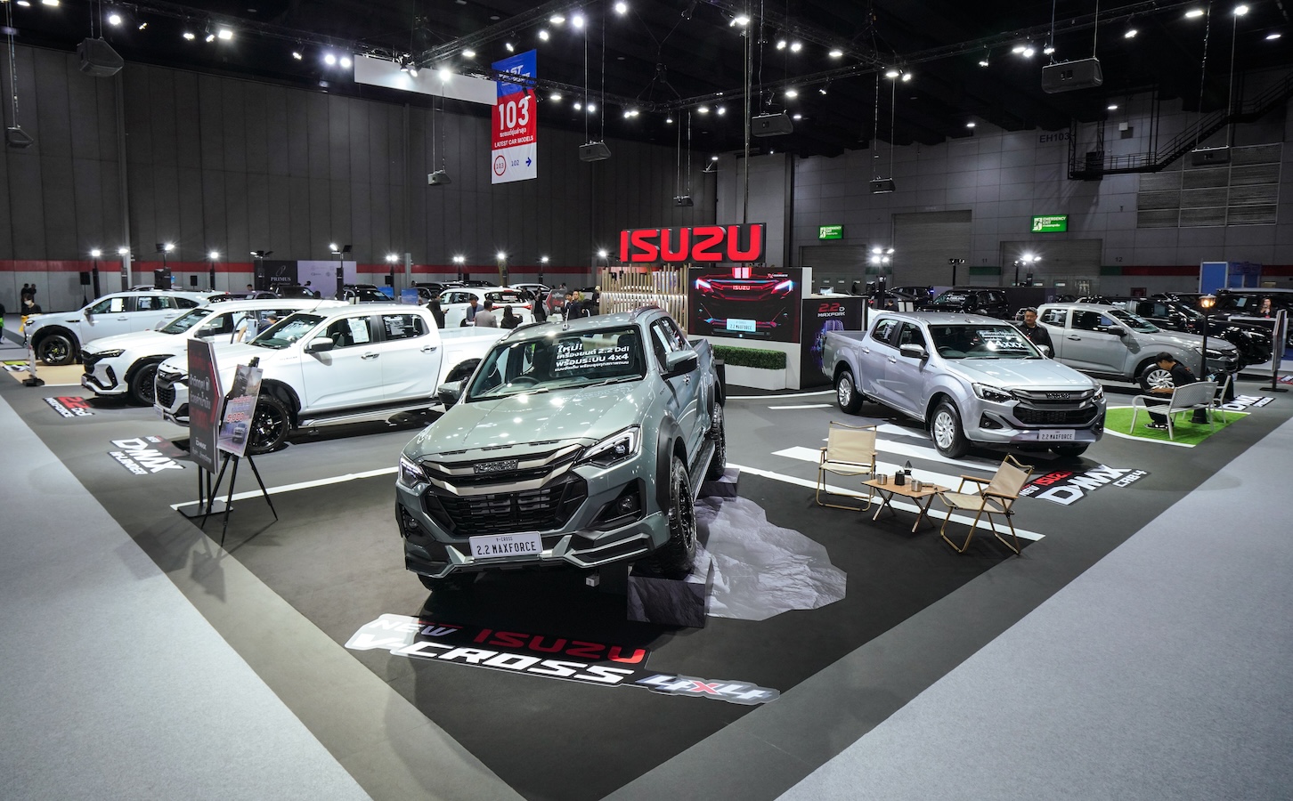 Isuzu's booth at Fast Auto Show Thailand 2026
