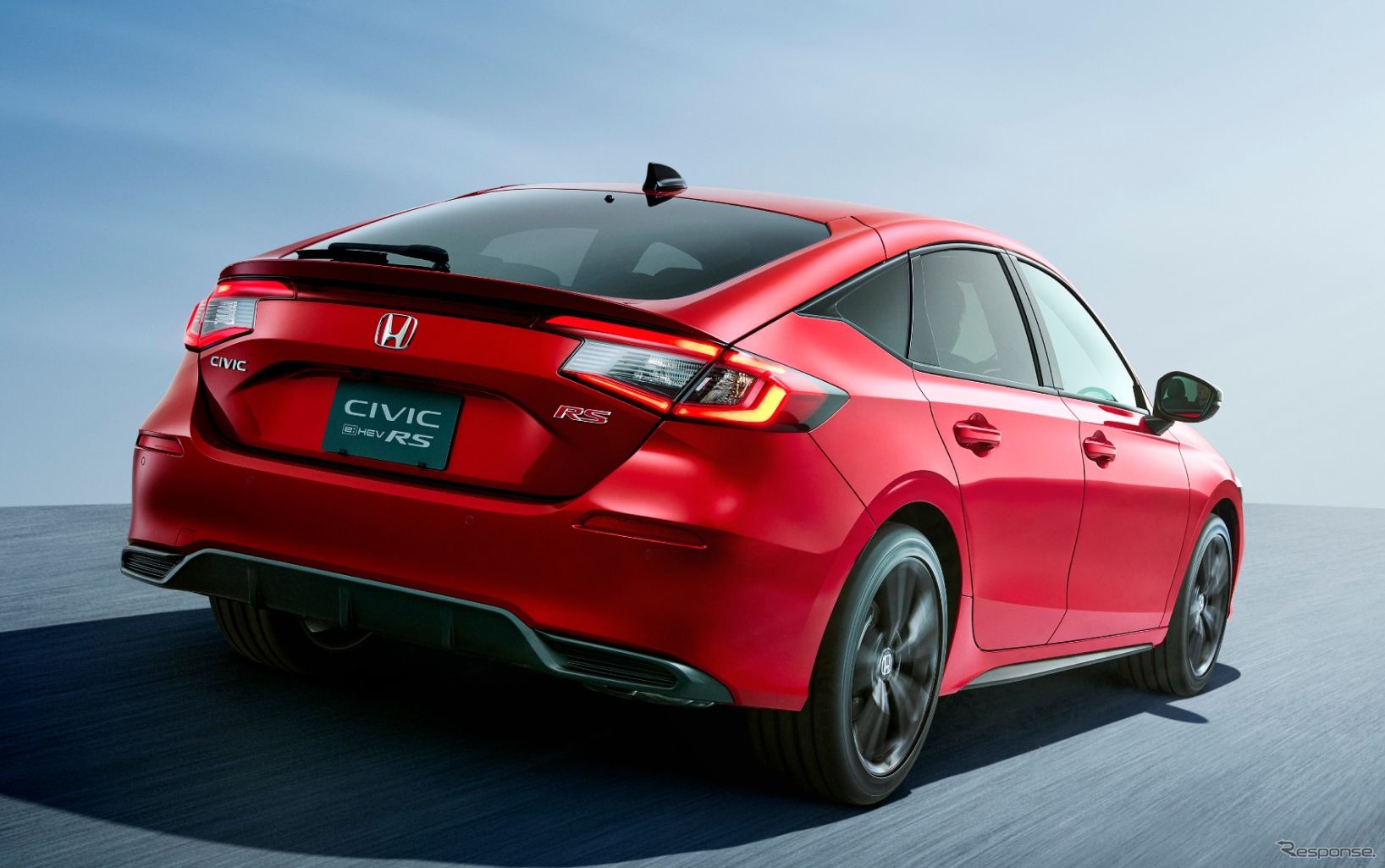 New rear design inspired by the Civic Type R