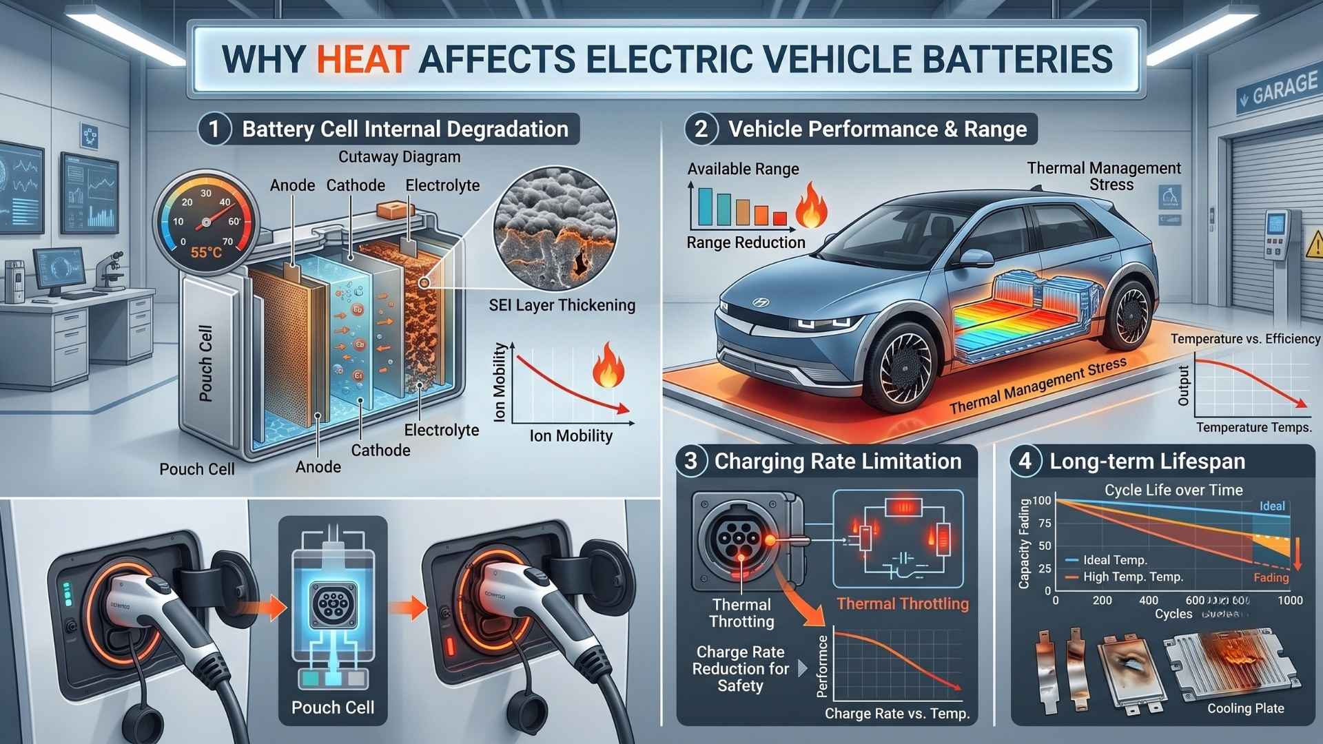 Why Heat Affects Electric Vehicle Batteries