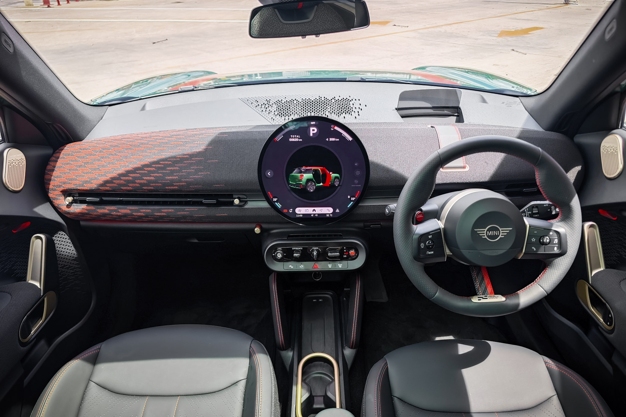 Mini Aceman JCW interior