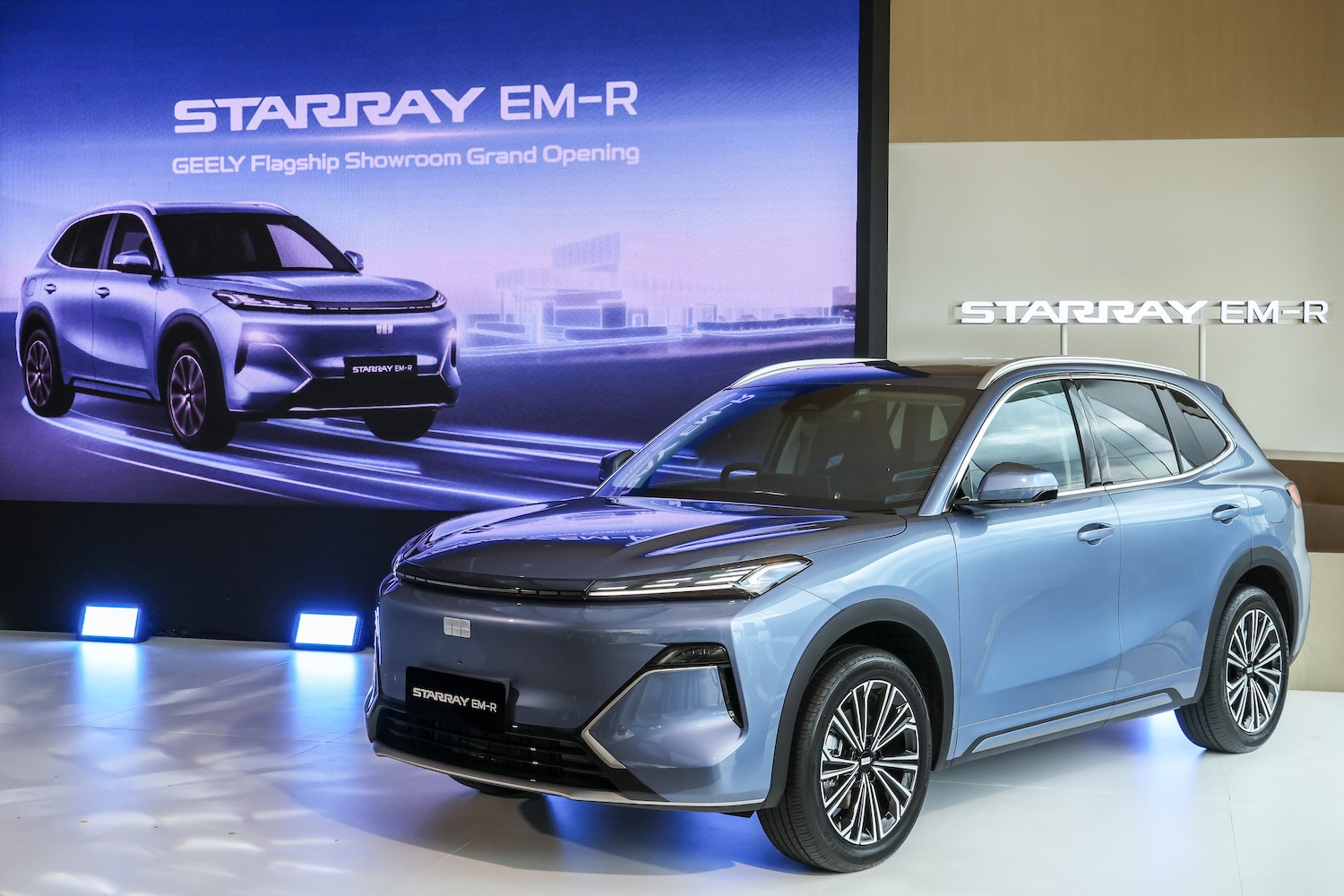GEELY STARRAY EM-R world premiere in Thailand