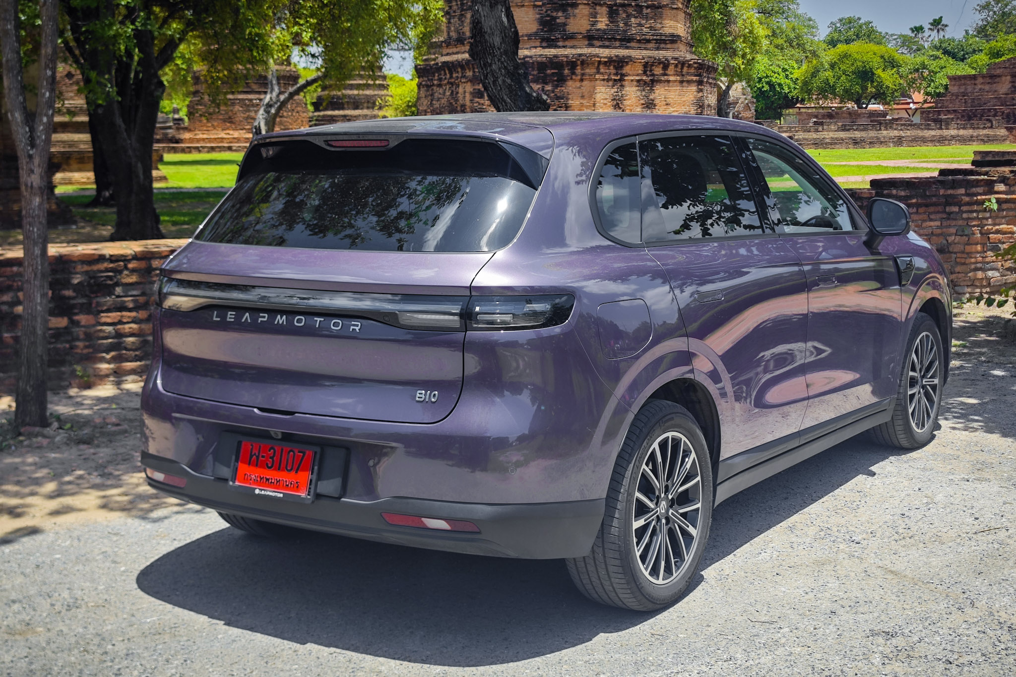 Rear Profile of the Leapmotor B10 in Thailand