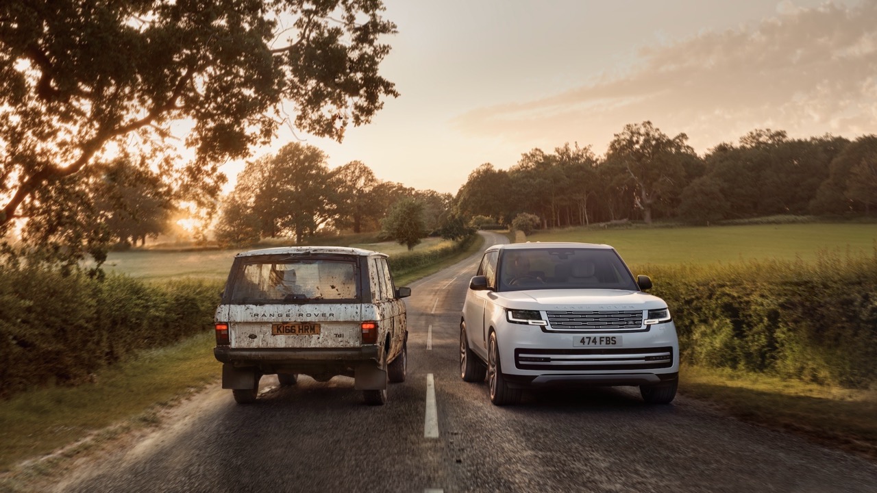 Range Rover Classic เทียบกับ Range Rover Electric