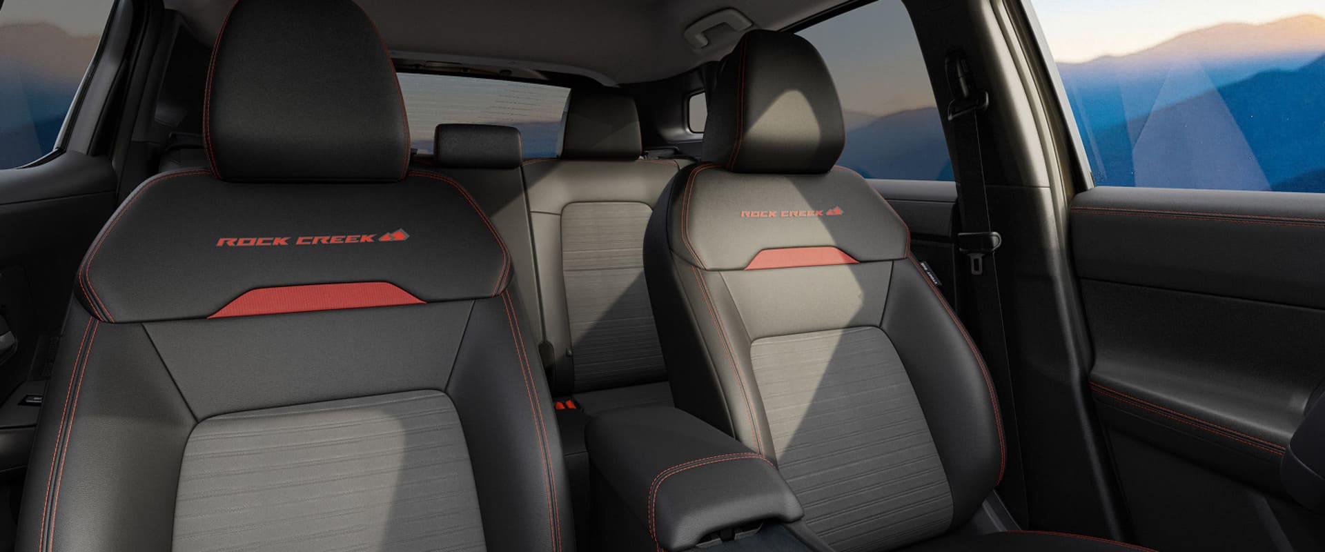 ภายในห้องโดยสาร Nissan Kicks Rock Creek