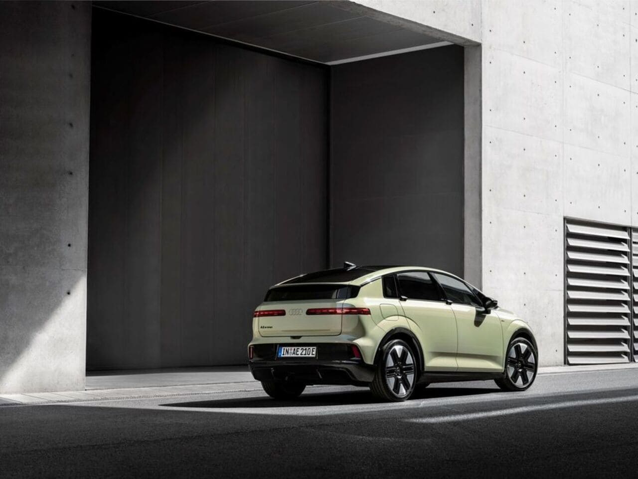 Audi A2 e-tron rear design and aerodynamics