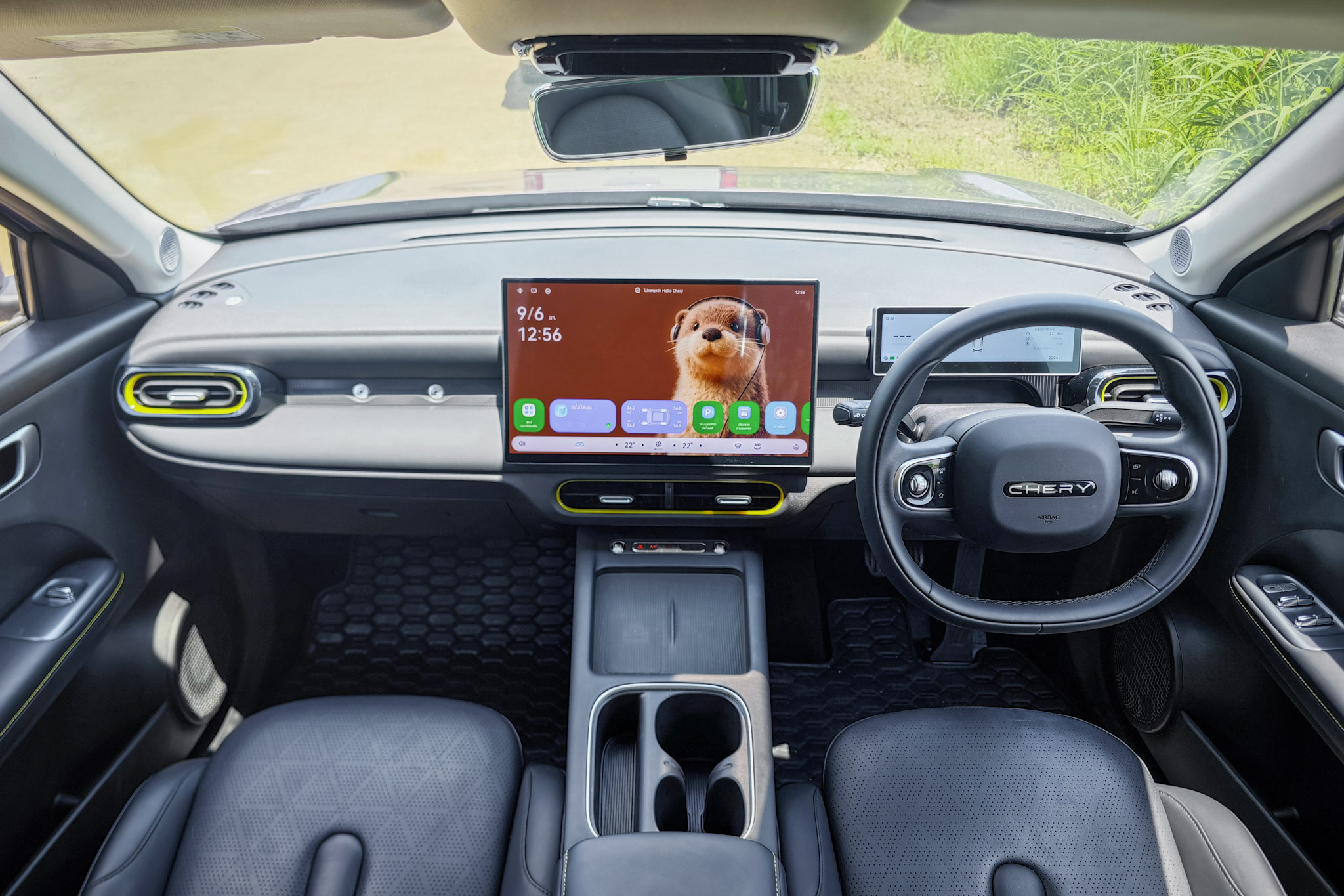 Front cabin of Chery Q
