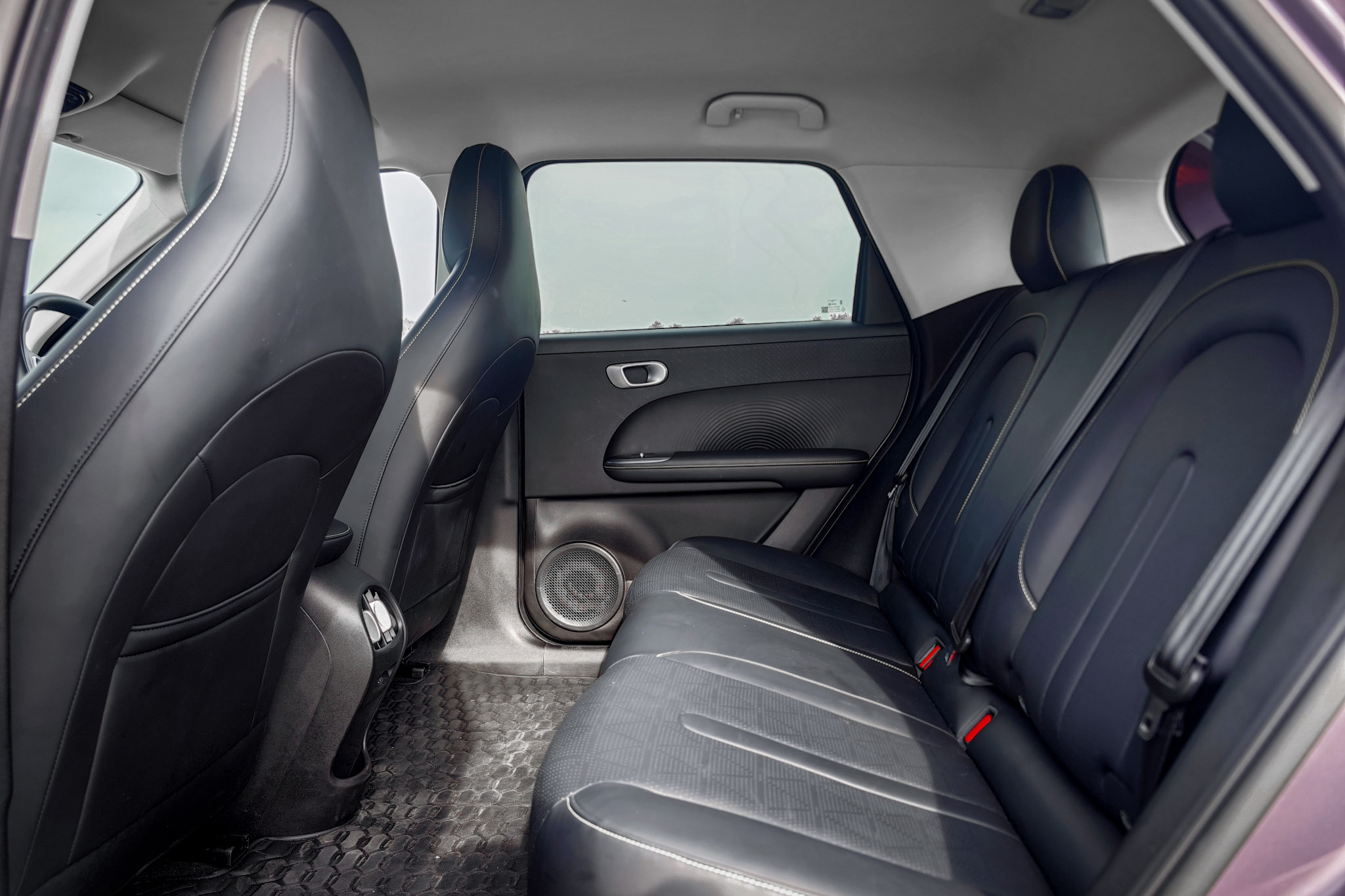 Rear seating area of Chery Q