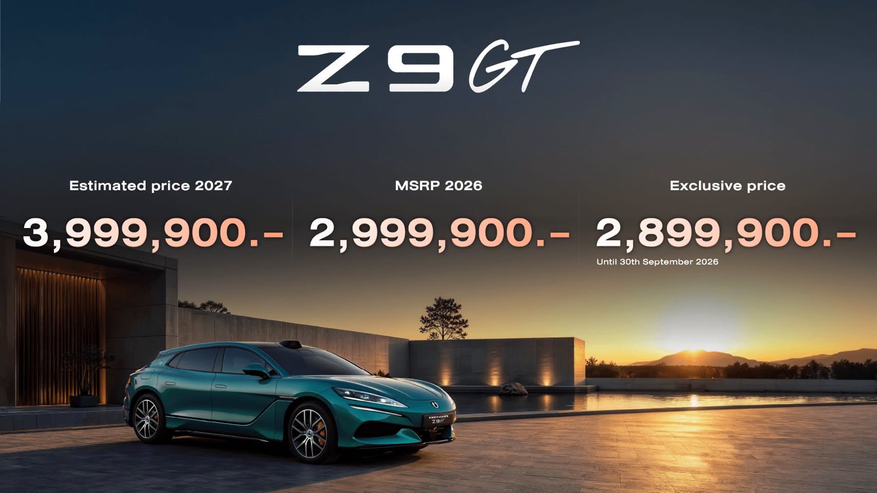 DENZA Z9GT official launch in Thailand