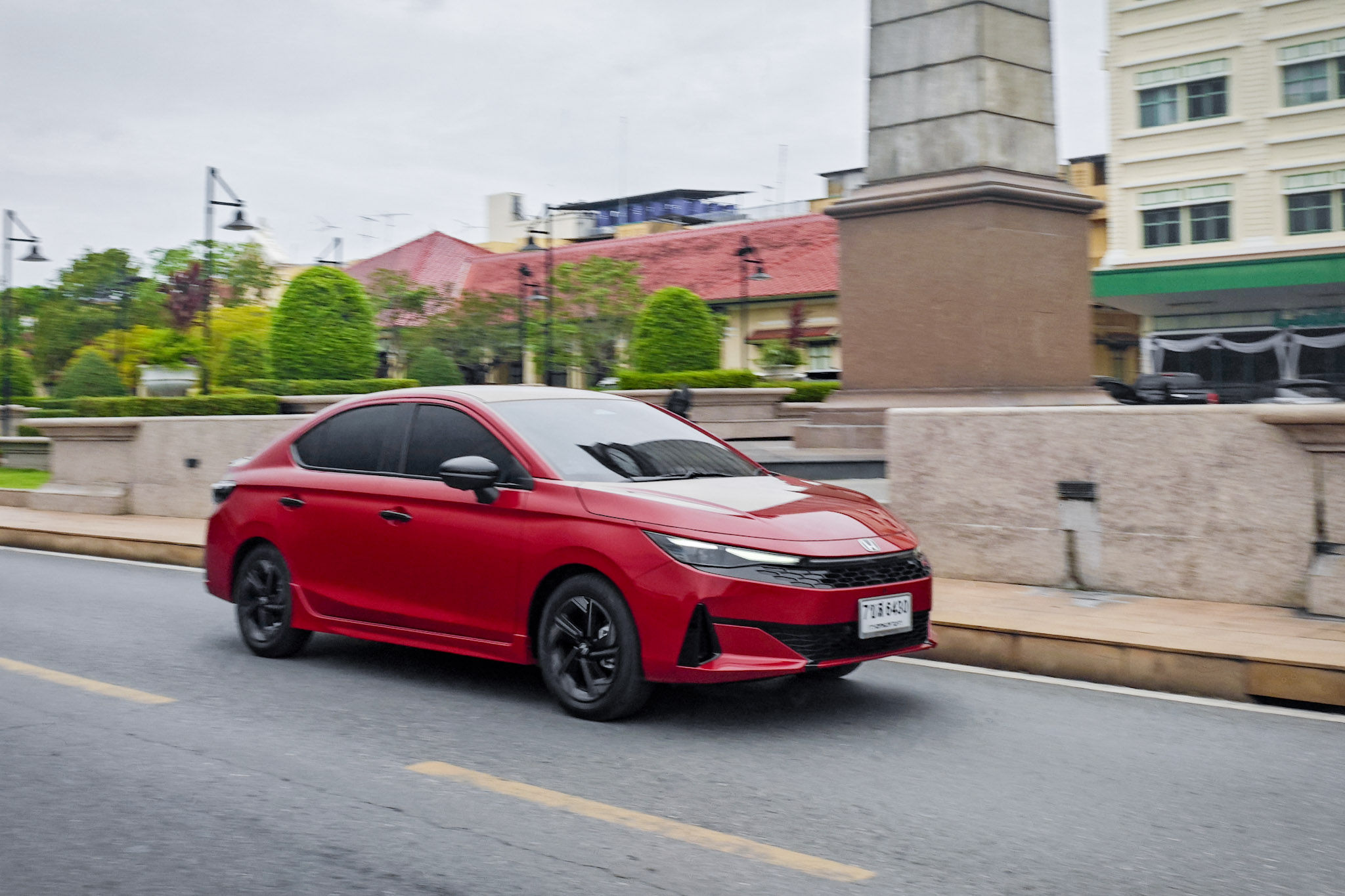 Honda City eHEV RS 2026 driving on the road