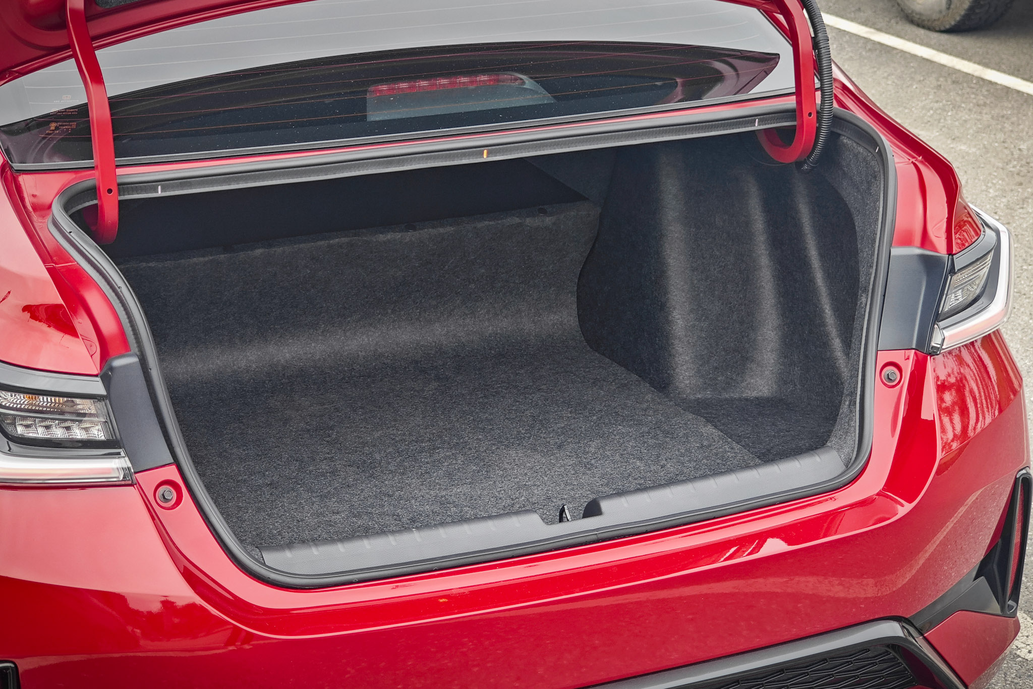Rear boot capacity of Honda City eHEV