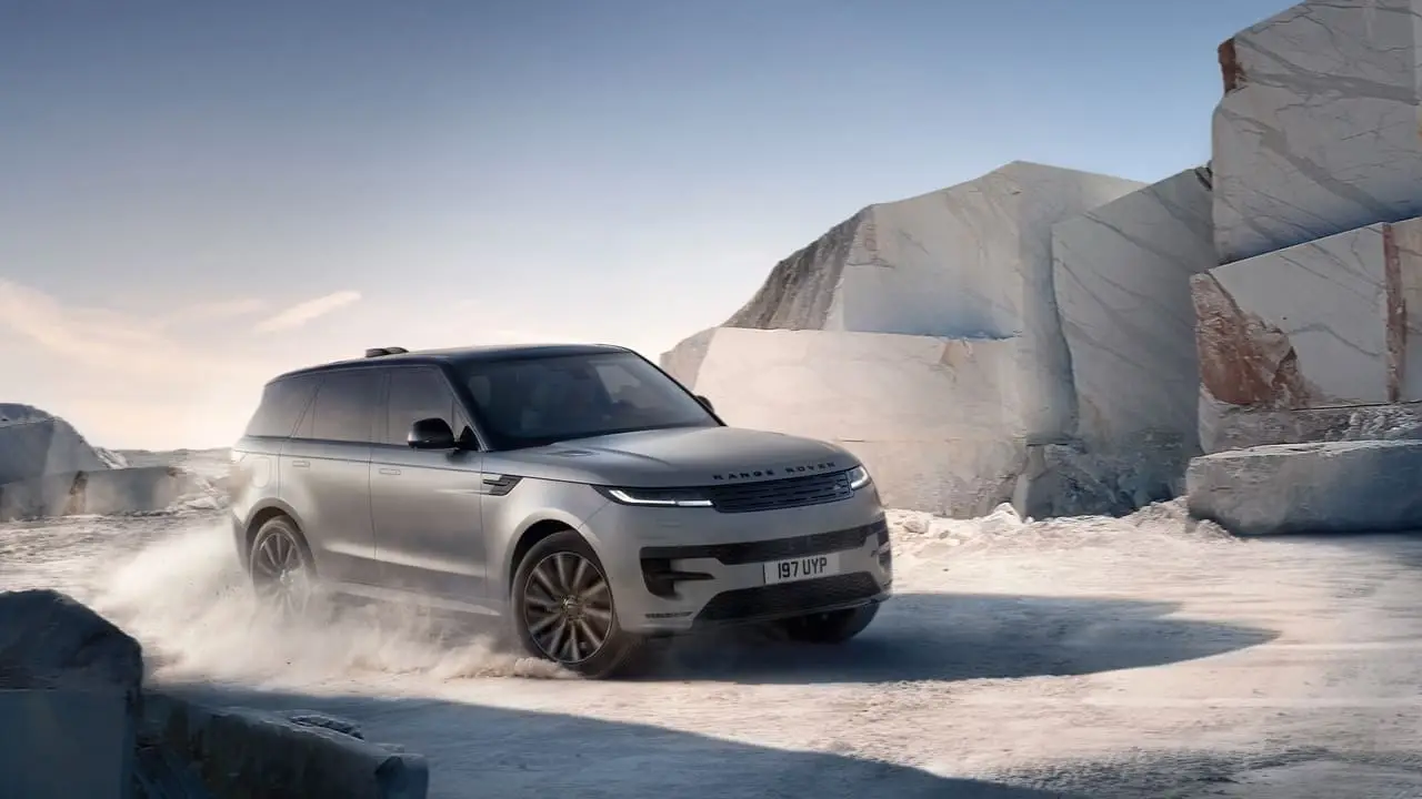 Range Rover Sport Electric off-road testing
