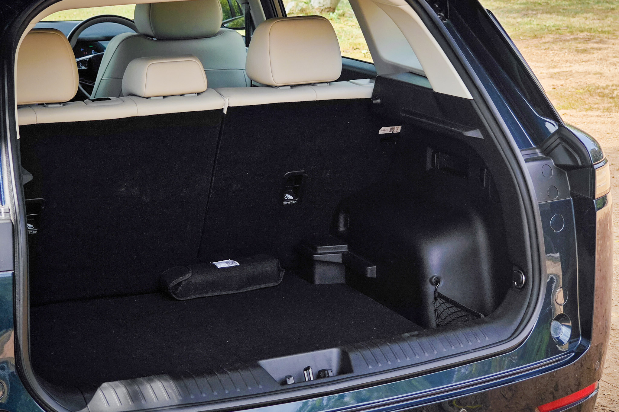 Rear boot space of JAECOO 5 EV