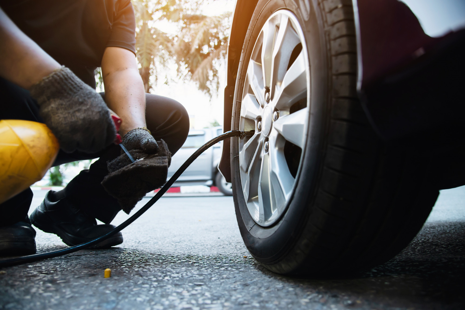 How To Inflate Car Tire Wallpaper For Desktop