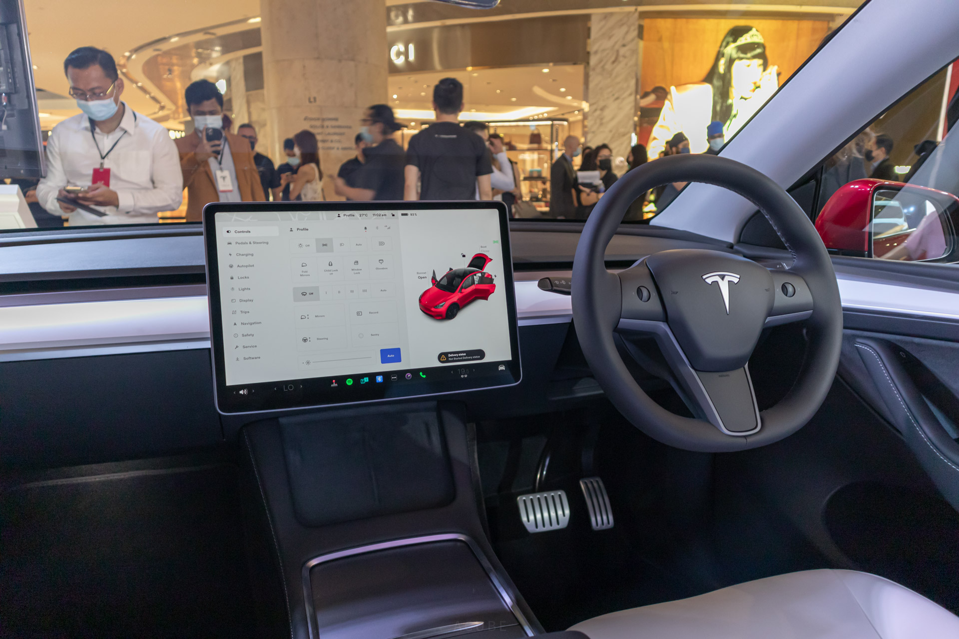 First Look Tesla Launches Model Y Compact Crossover in Singapore
