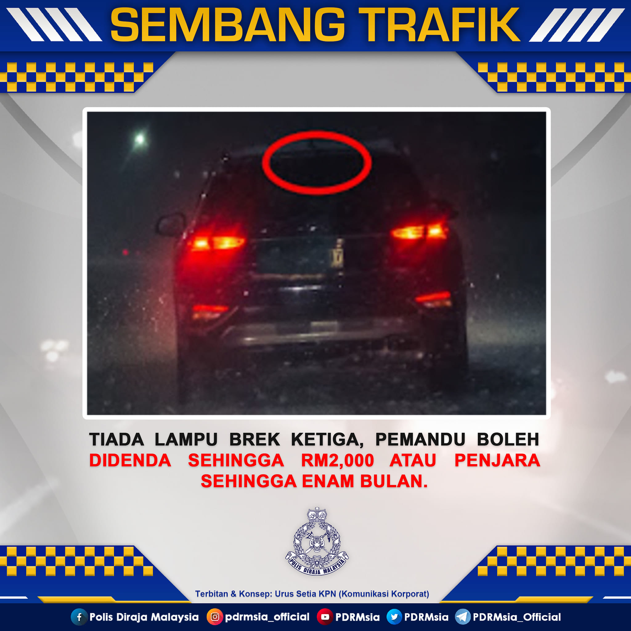 Jail Time for Faulty Third Brake Lights? Articles Motorist Malaysia