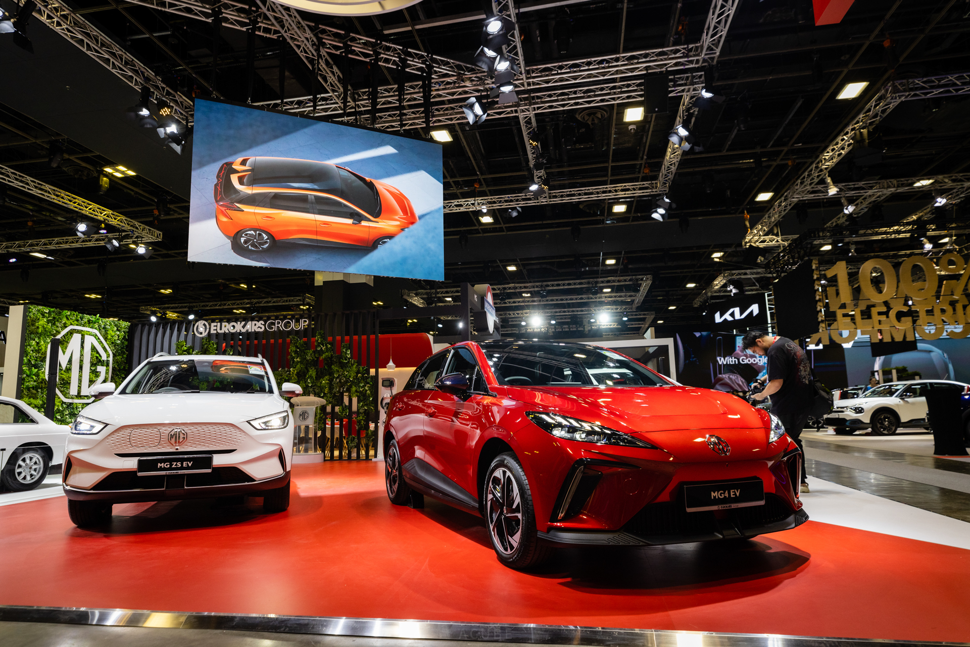 MG Unveils MG4 EV and AllNew MG ZS EV at the Singapore Motor Show