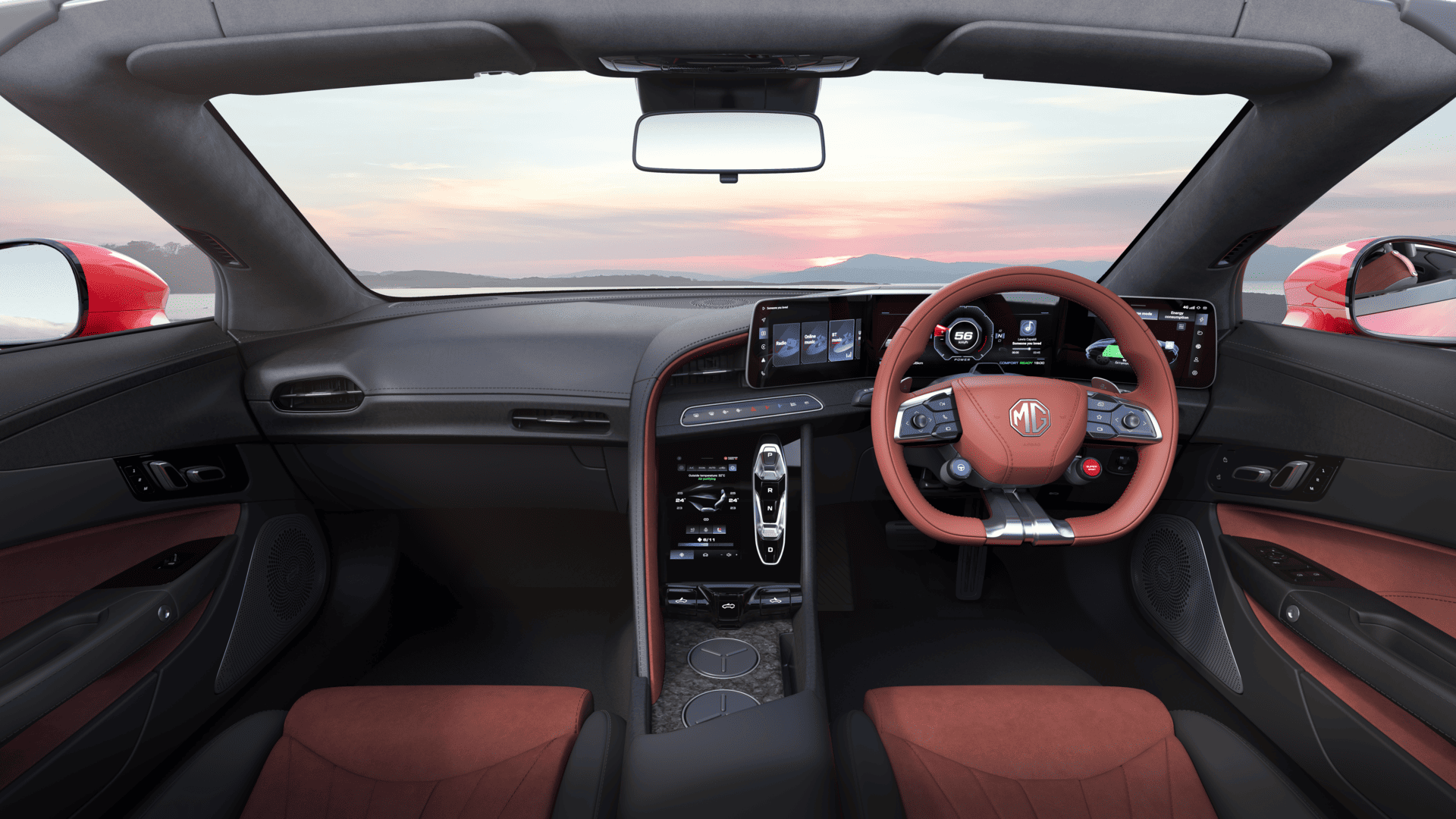 The 536hp MG Cyberster electric sports car is now available in ...