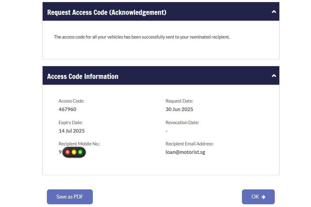 The Motorist Guide to getting an LTA access code for motor dealers and ...
