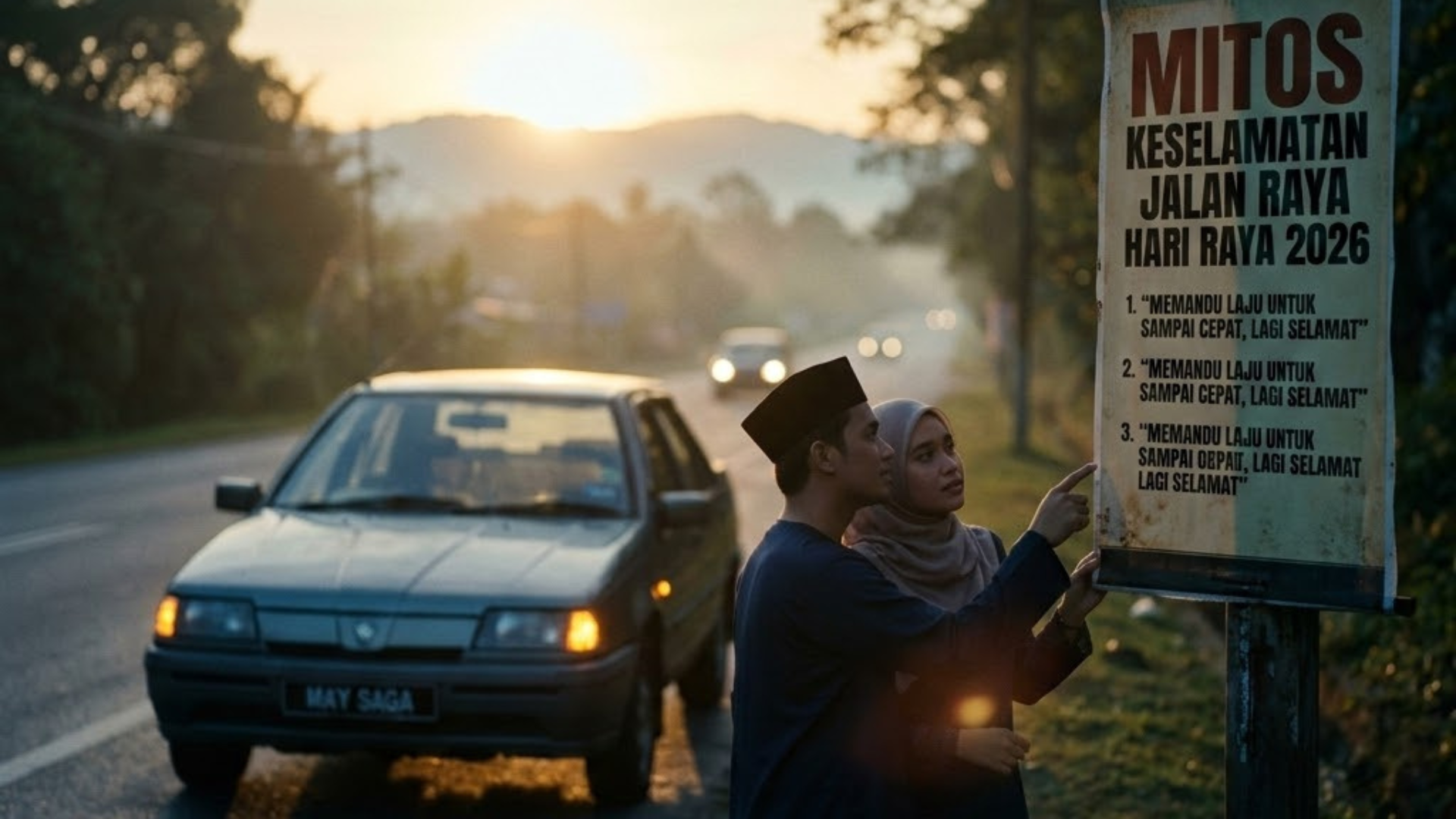 Mitos keselamatan jalan raya Raya yang dipercayai rakyat Malaysia