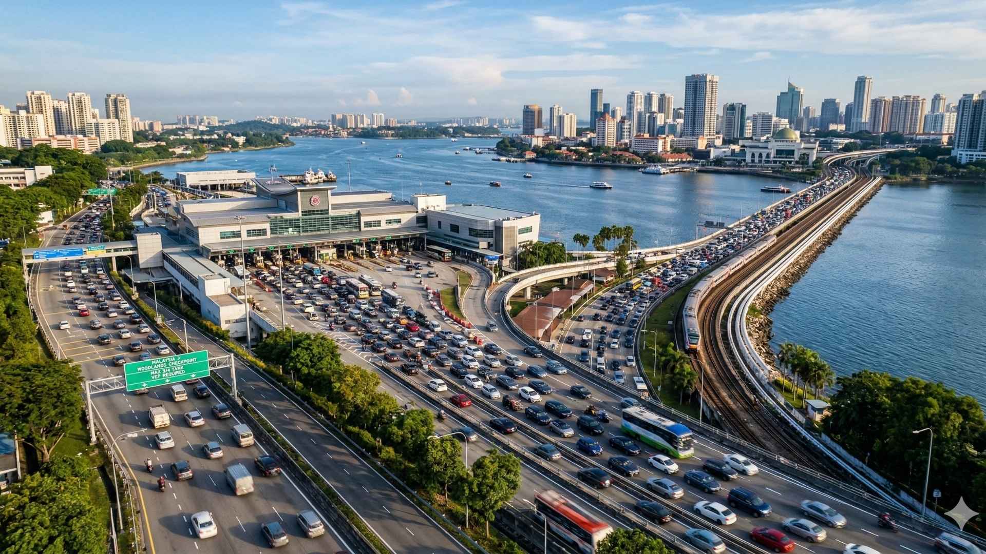 Hari Raya 2026 - best time to drive from Singapore to Malaysia ...