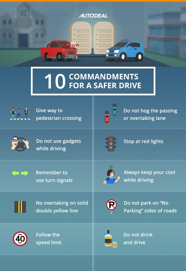 Motorist 10 Commandments