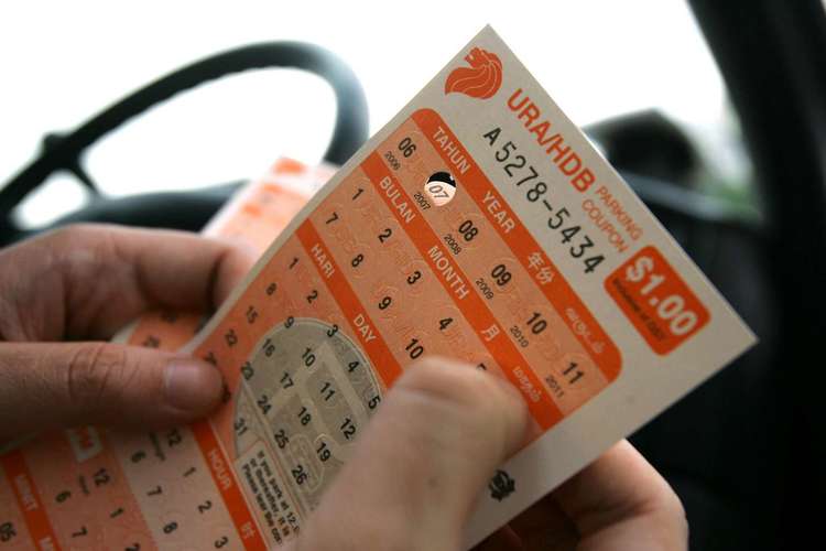 Coupon parking car singapore