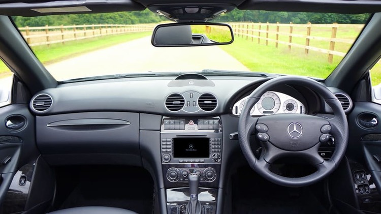 Sun Damage 5 car interior