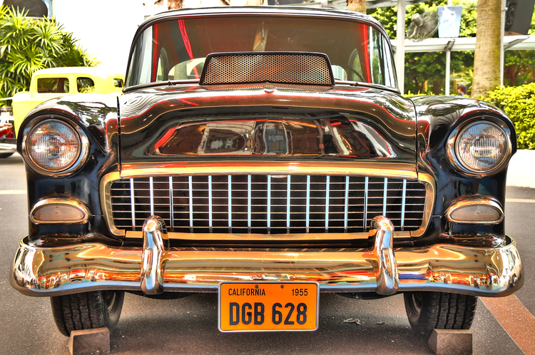 Vintage Car Universal Studios Singapore