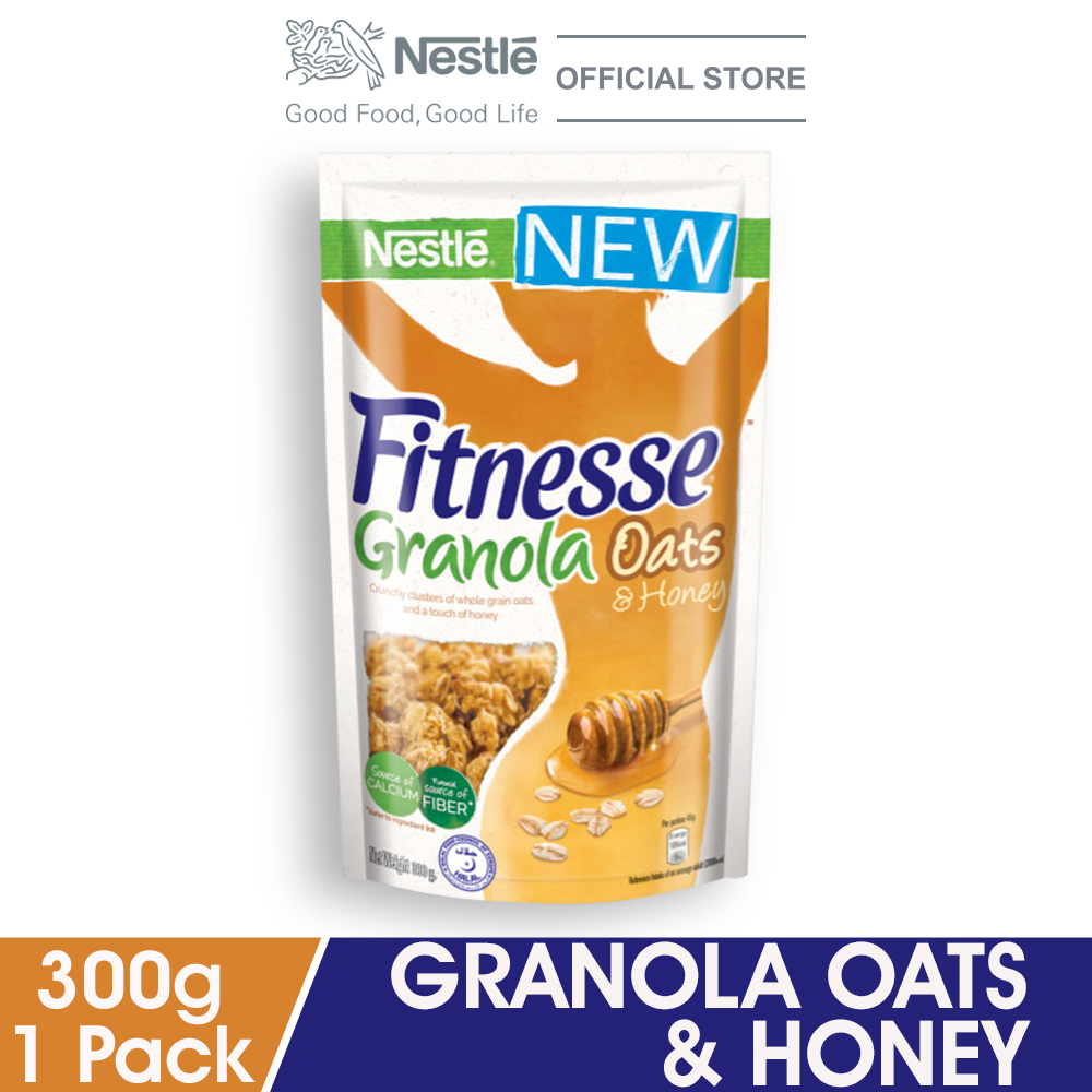 NESTLÉ FITNESSE Granola Oats & Honey 300g | New PGMall