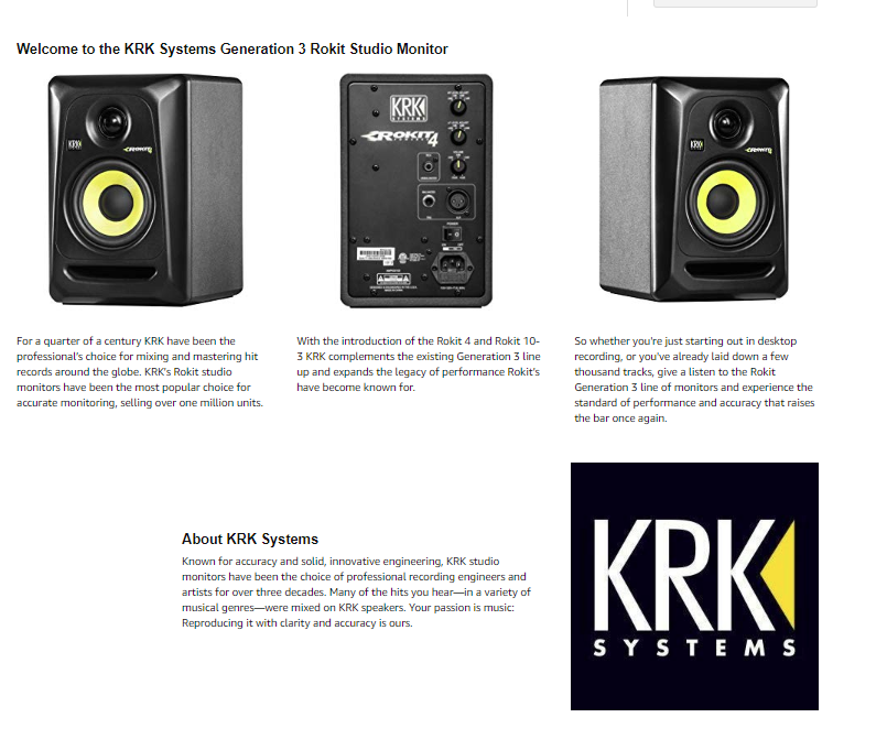 krk rokit 4 generation 3