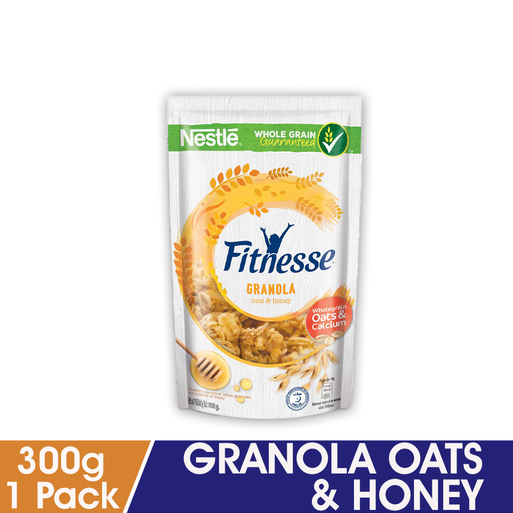 NESTLÉ FITNESSE Granola Oats and Honey 300g PGMall