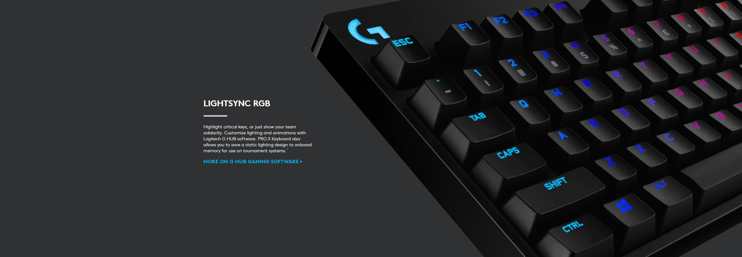 Logitech G PRO X (GX Red Linear Switch) Swappable Pro-grade - Main Image