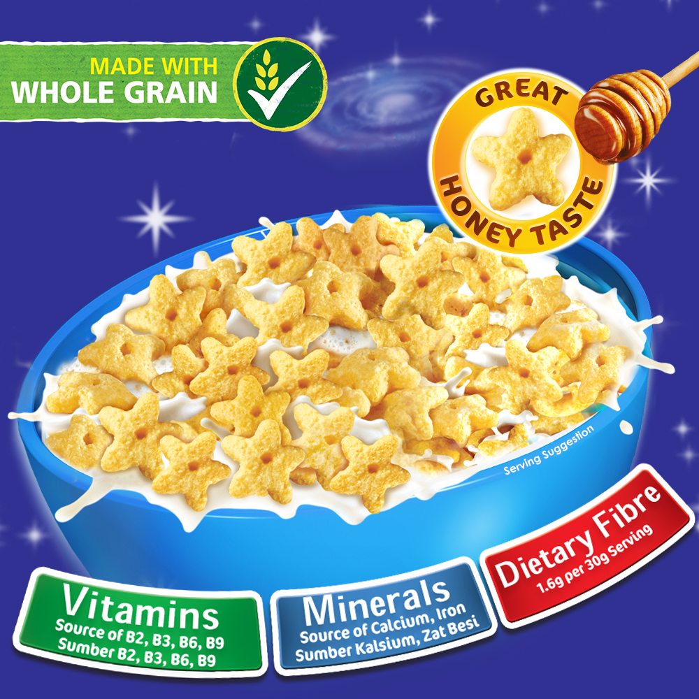 Nestle Honey Stars Cereal Large Box 300g X2 Boxes New Pgmall