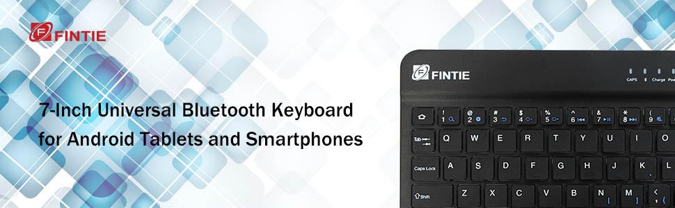 Fintie Ultrathin Wireless Keyboard For Android Tablet Fire 7 All New Fire Hd 8 Nvidia Shield Samsung Galaxy Tab Tab S Google Nexus 7 And Other Android Devices 7 Inch Lazada Singapore