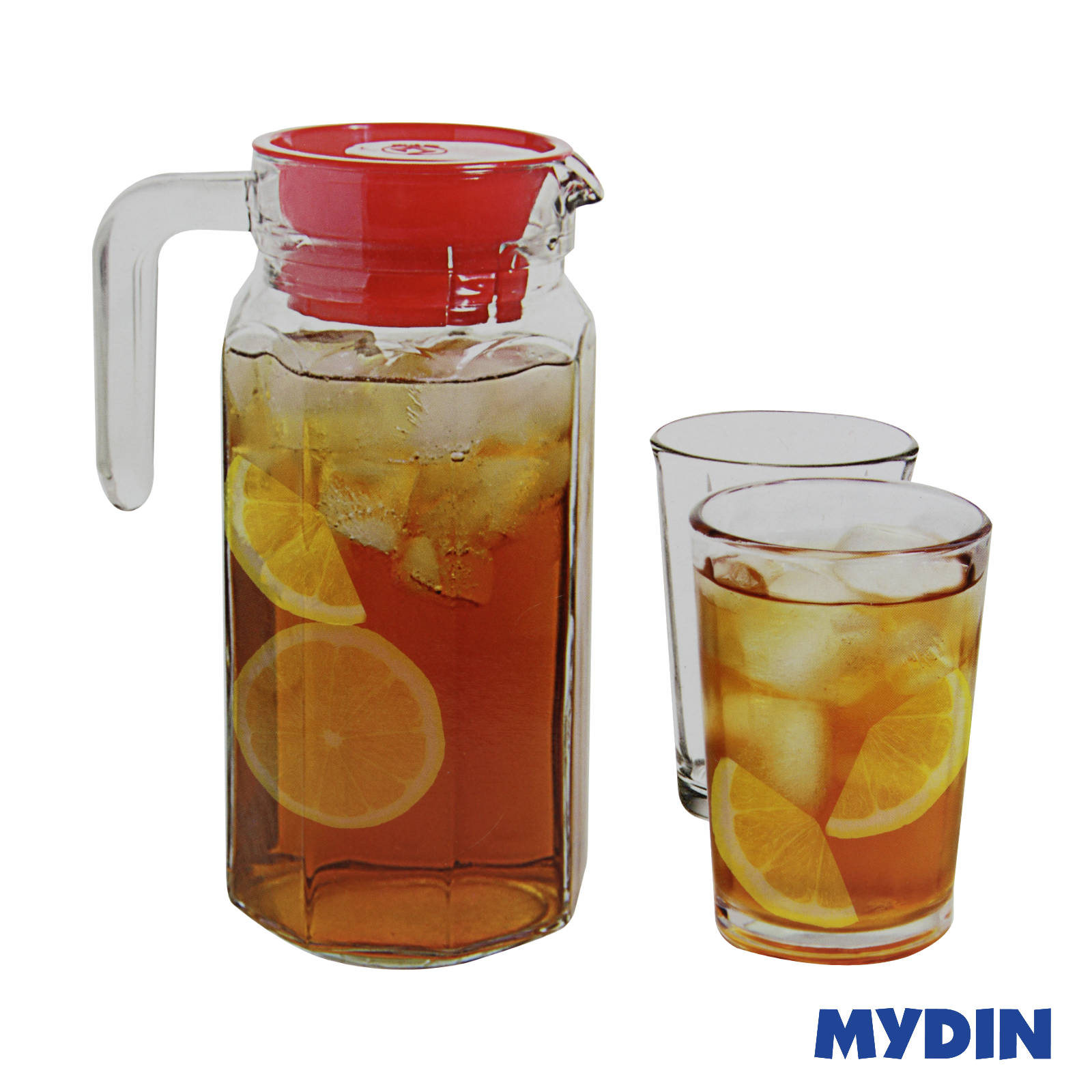 Kim Glass Pitcher Set 3pcs (PCLS880)