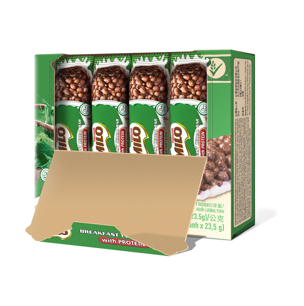 NESTLÉ MILO Chocolate Cereal Bar Multipack 4x25g New PGMall