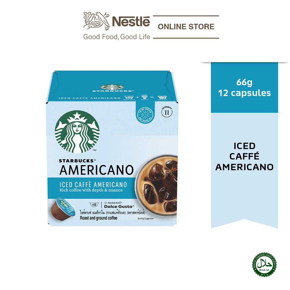 STARBUCKS Ice Americano Capsules 12 Capsules 198g