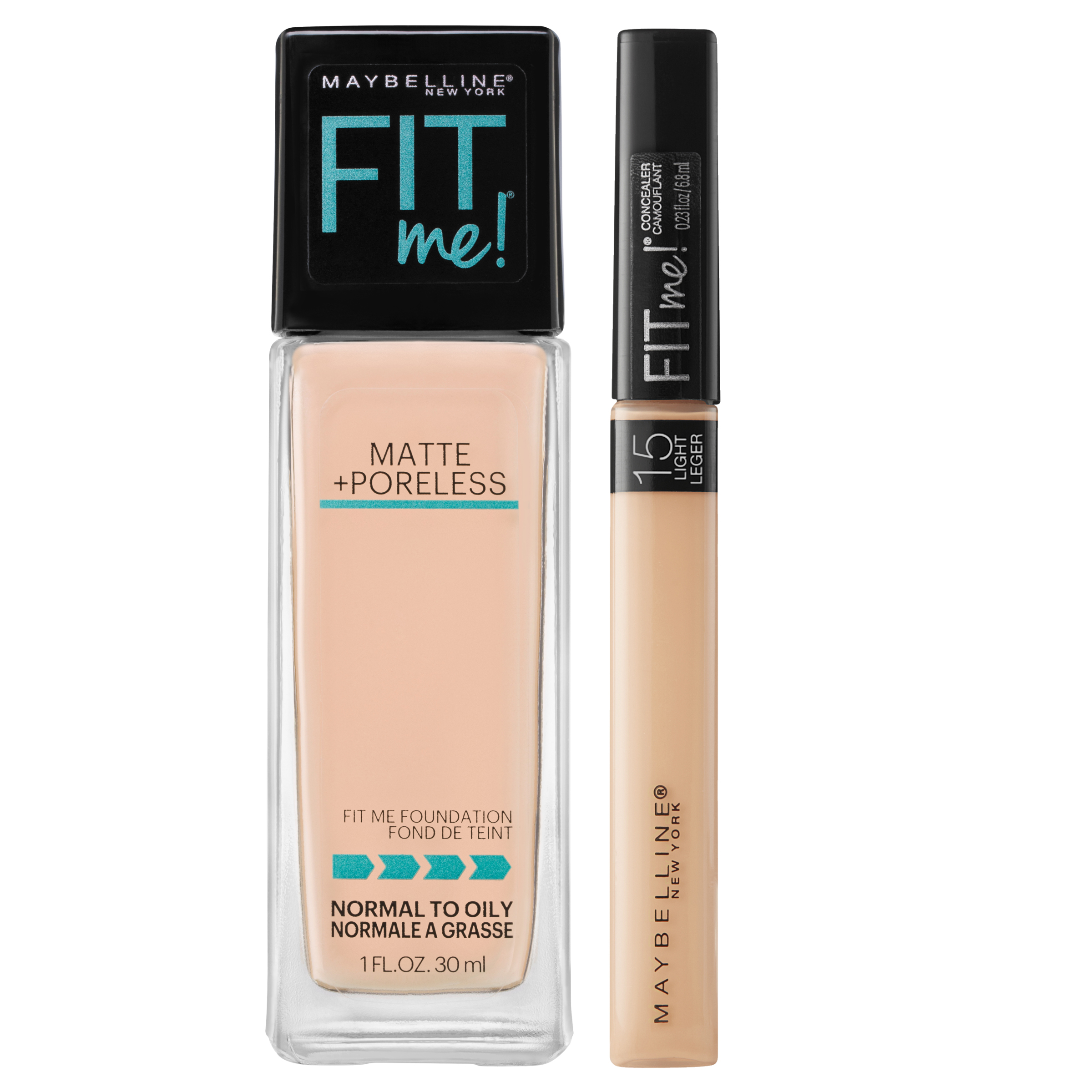 maybelline foundation and concealer