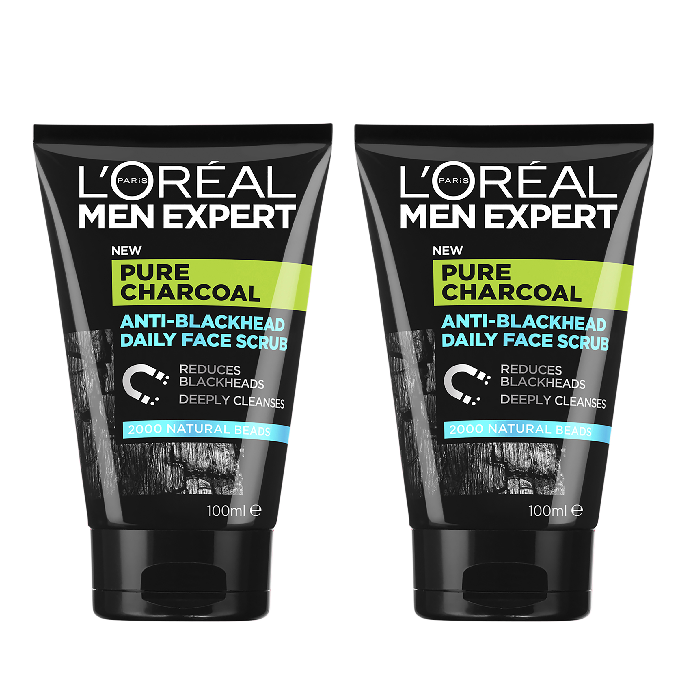 loreal charcoal scrub
