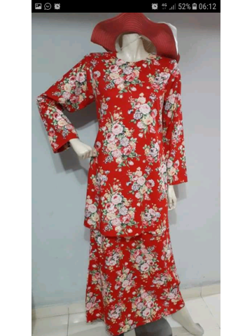 TP-393006 Kurung moden kain duyung