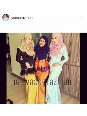 TP-389002 Dress / kaftan / kurung moden