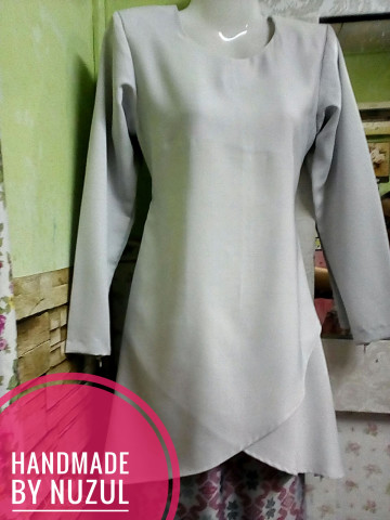 NM 89 Baju kurung moden tulip