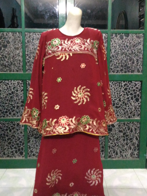 Kurung moden sari TP-239009