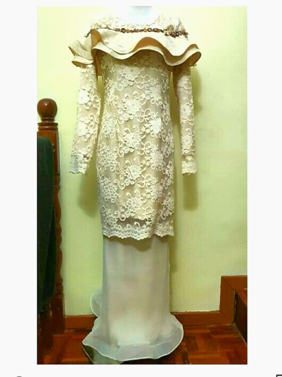 KMC Kurung Moden Cape Baju Kurung Moden from Tukang Jahit 429