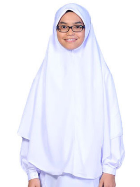 TUDUNG LABUH BULAT (KOSHIBO) SEKOLAH TST003