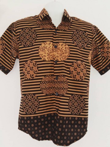 Photo 3 of Kemeja  Lelaki NMY-569004KMJ Baju Kemeja Lelaki berkolar-Batik Viral